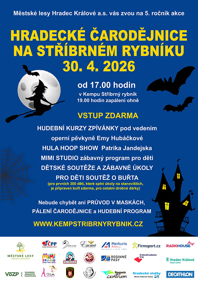 Hradecké čarodejnice na Stříbrném rybníku